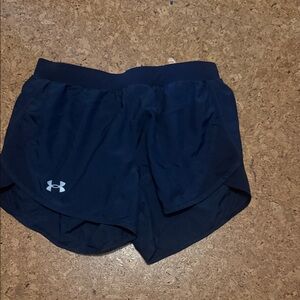 Under Armour Women's Dark Blue Athletic Shorts